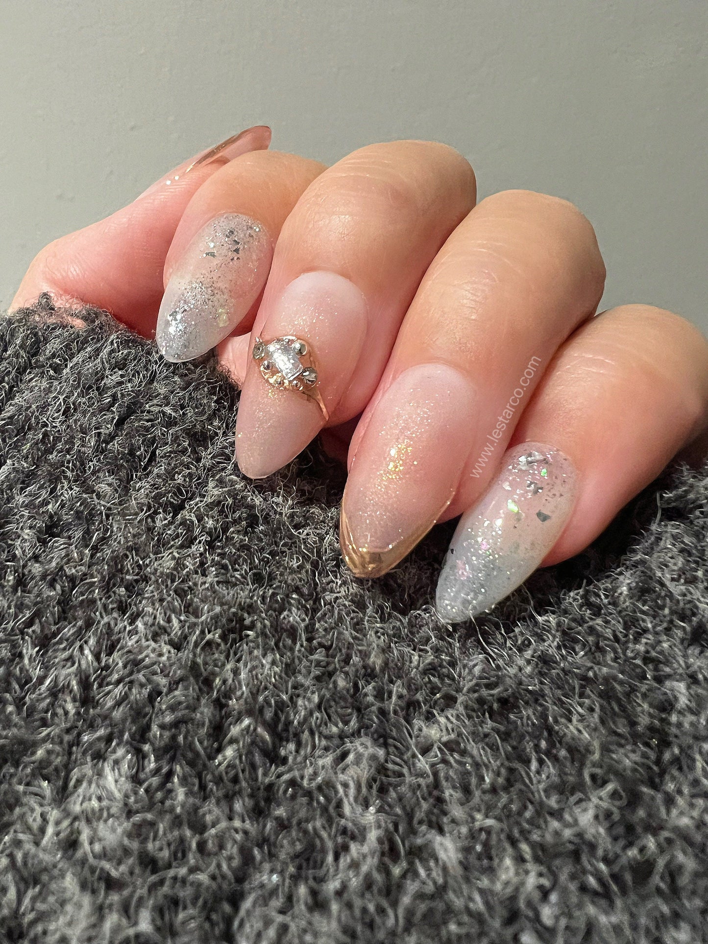 Reusable Soft Touch | Premium Press on Nails Gel | Fake Nails | Cute Fun Colorful Gel Nail Artist faux nails ML257