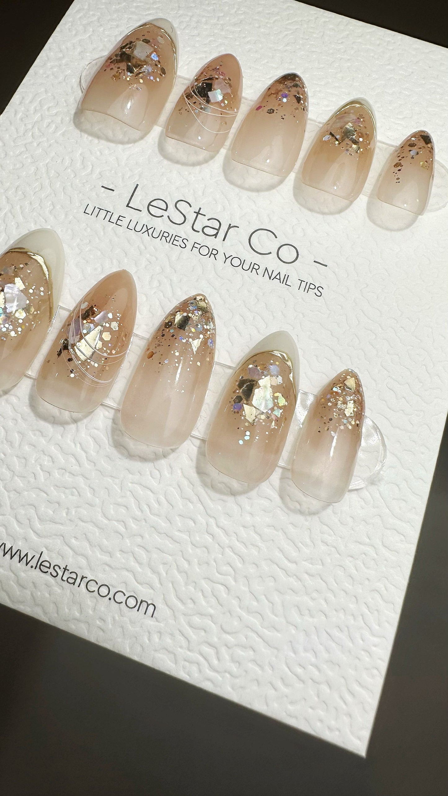 Reusable Autumn Leaves | Premium Press on Nails Gel | Fake Nails | Cute Fun Colorful Gel Nail Artist faux nails BB499