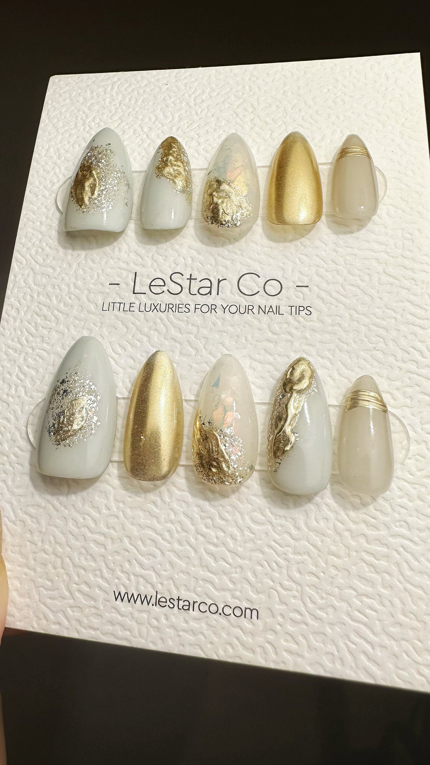 Reusable Up The Hill | Premium Press on Nails Gel | Fake Nails | Cute Fun Colorful Gel Nail Artist faux nails BB598