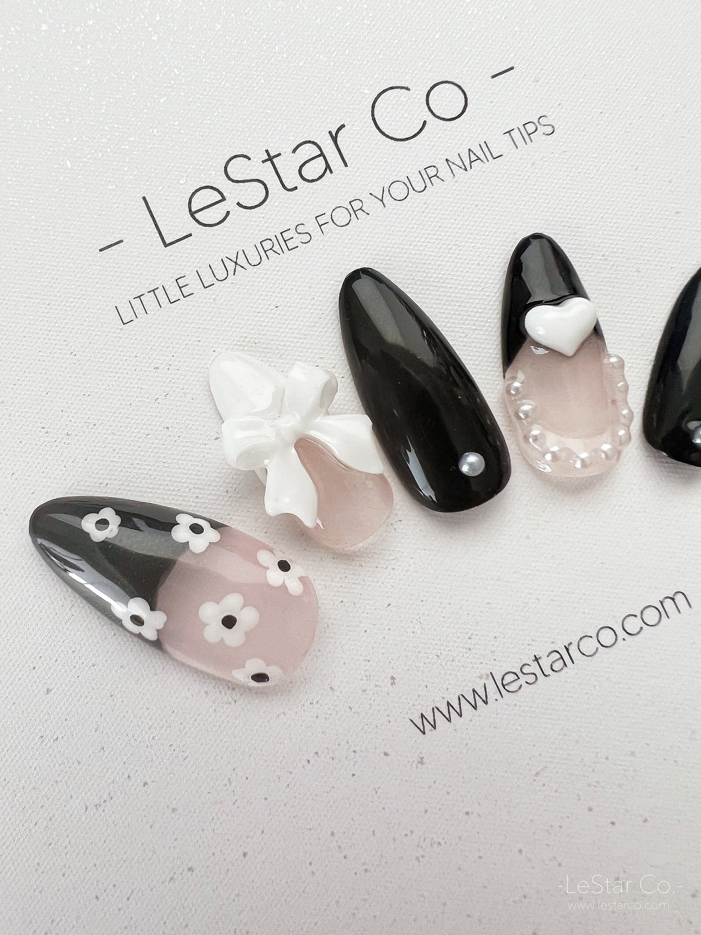 Reusable My Girl | Premium Press on Nails Gel Manicure | Fake Nails | Handmade | Lestarco faux nails 148zz