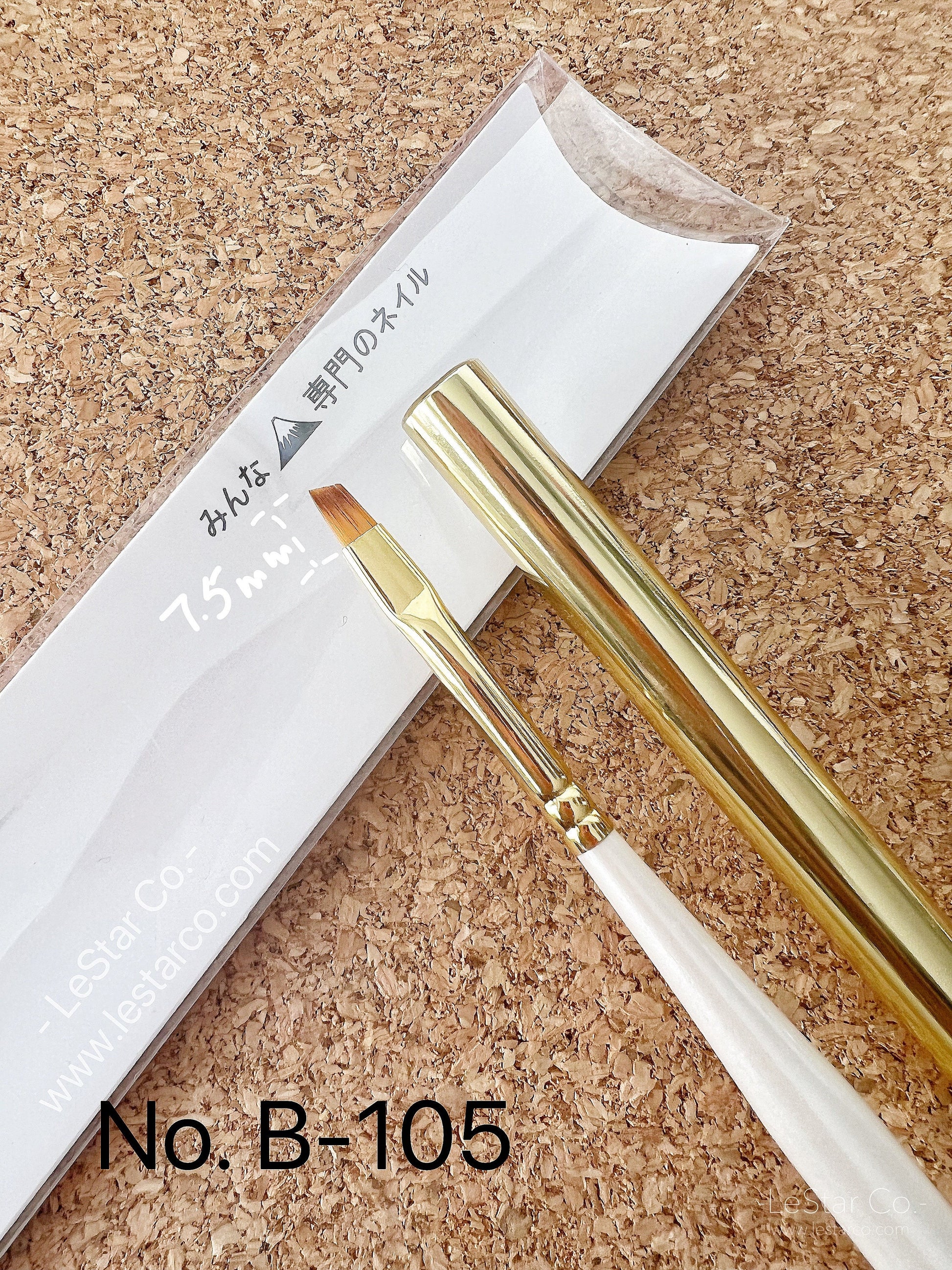 Premium Nail Brush/UV Gel Apply Pen/ Nylon Hair Detailing Striping Nail Art, Painting Liner Brushes, 3D Flower Petal Brush B-113