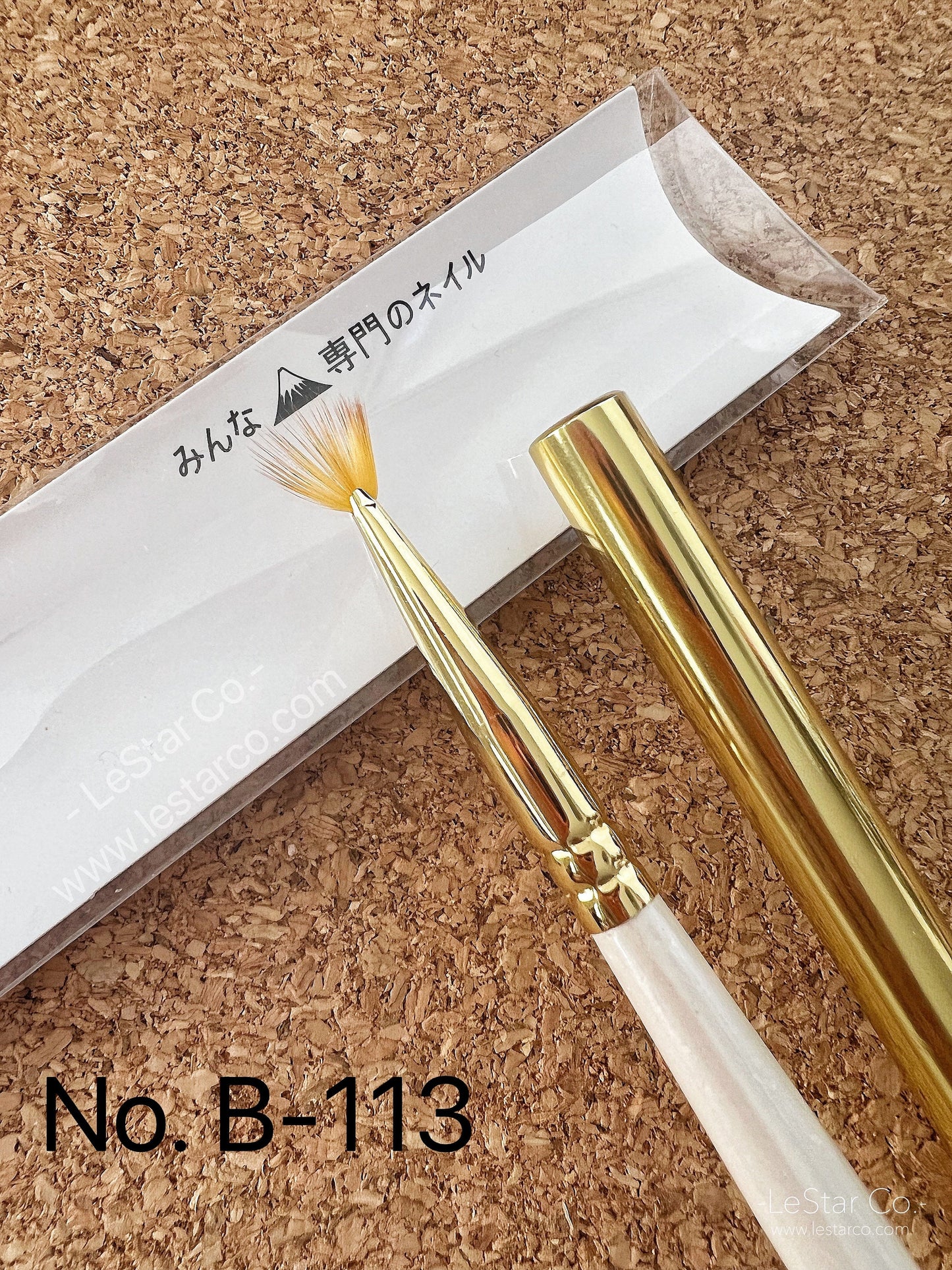 Premium Nail Brush/UV Gel Apply Pen/ Nylon Hair Detailing Striping Nail Art, Painting Liner Brushes, 3D Flower Petal Brush B-113