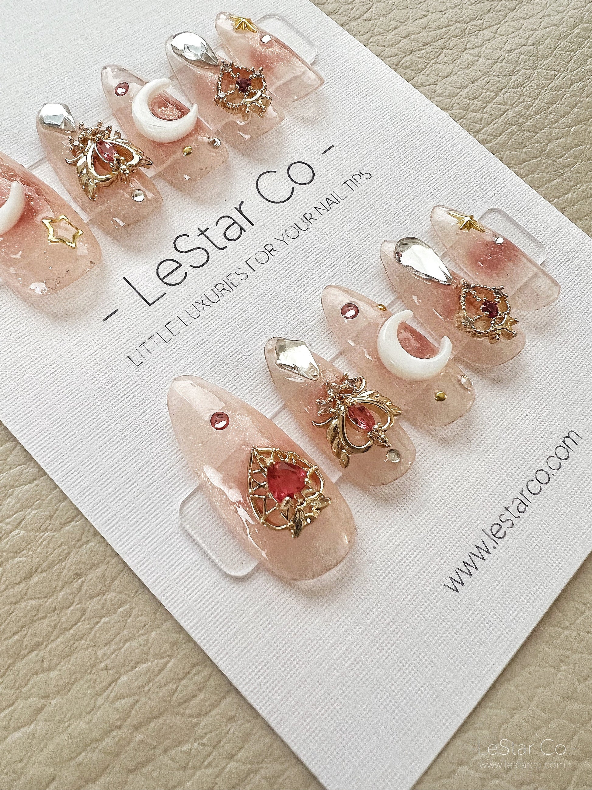 Reusable Sailor Moon Inspired Vol III| Premium Press on Nails Gel | Fake Nails | Cute Fun Colorful Colorful Gel Nail Artist faux nails 157zz