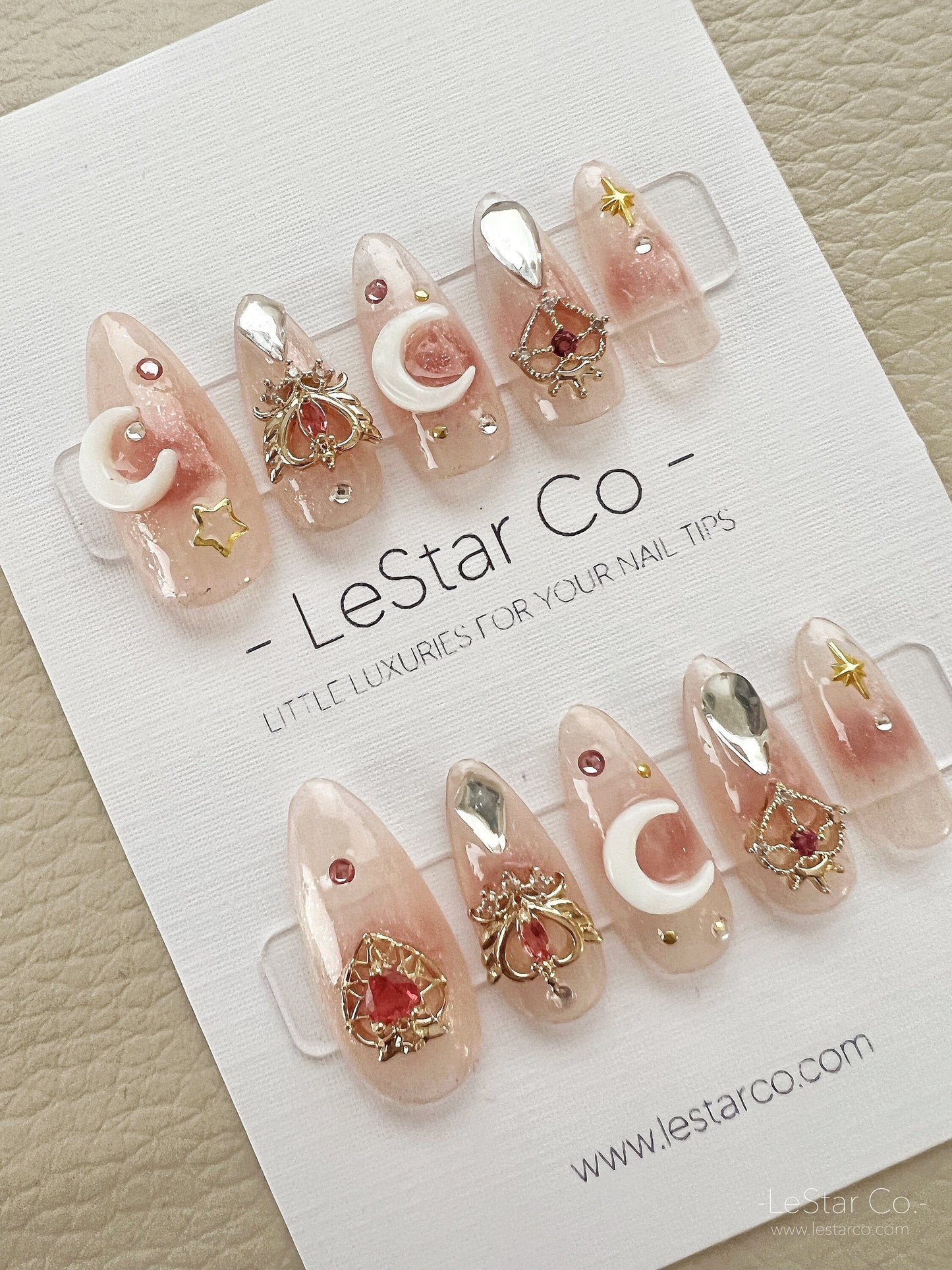 Reusable Sailor Moon Inspired Vol III| Premium Press on Nails Gel | Fake Nails | Cute Fun Colorful Colorful Gel Nail Artist faux nails 157zz