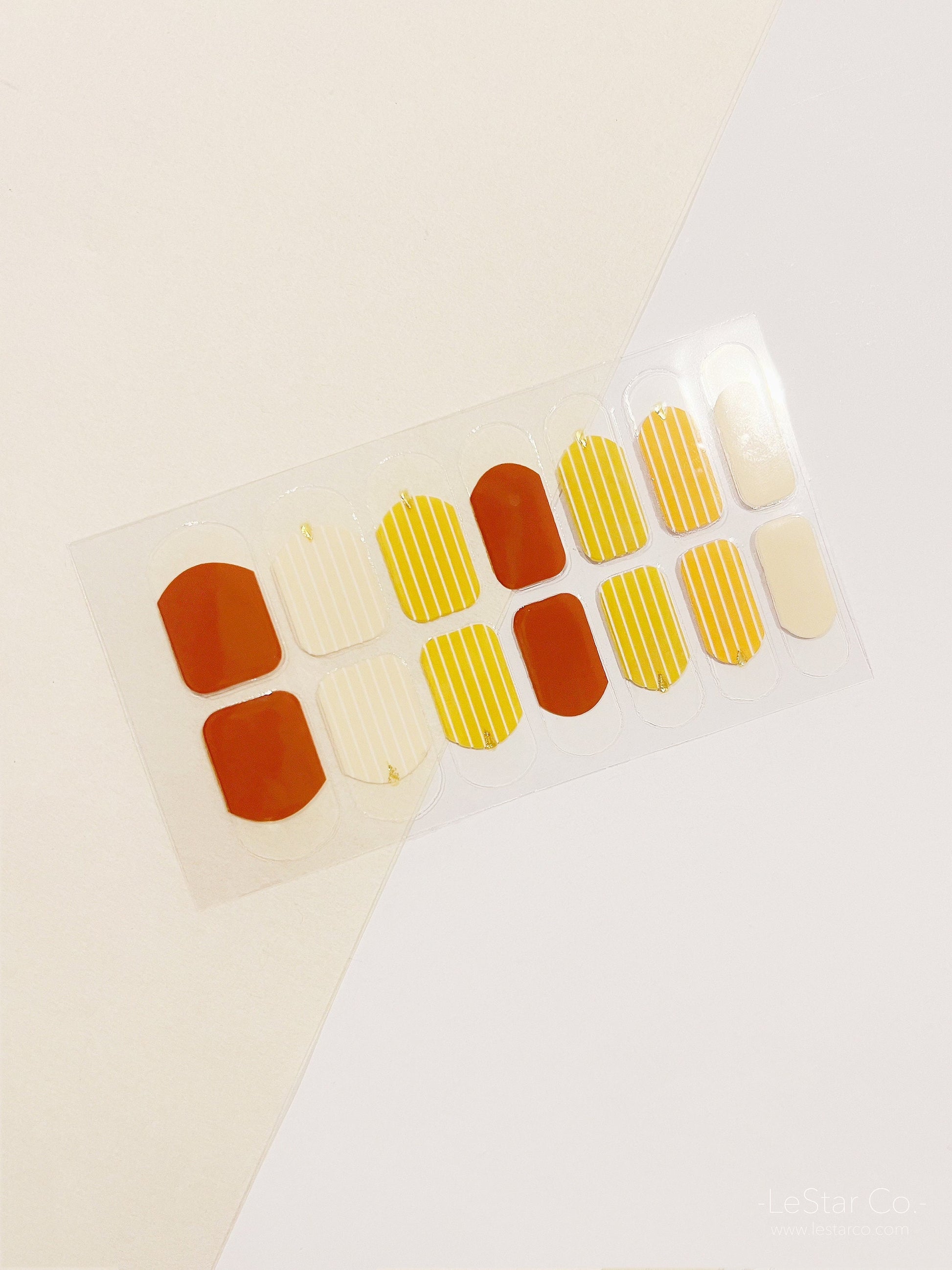 Brown Bear Gel Nail Wraps Base Nail Wrap Nail Strips Nail Polish Strips Nail Stickers Home Nail DIY False Tips Manicure Nail Art Supply