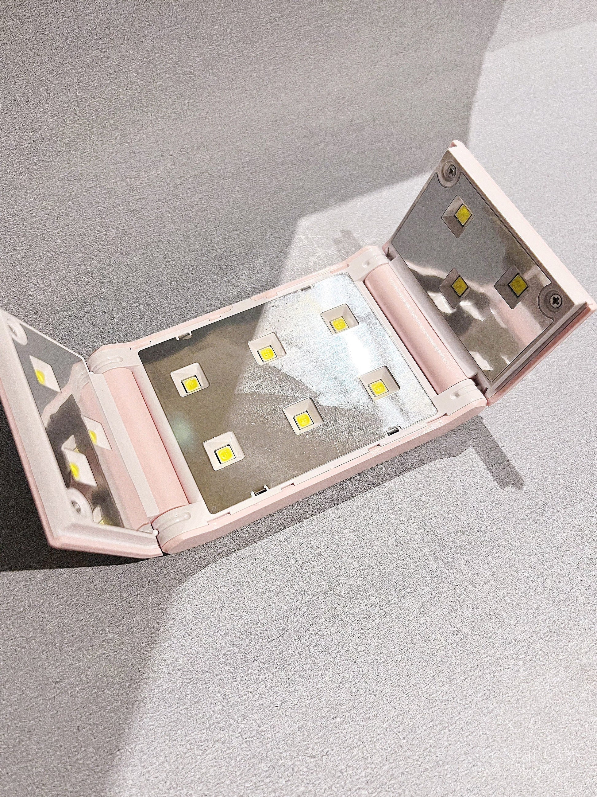 38W High PowerCompact Portable USB UV/Led  Light Lamp 3 Panel for Gel Nail Polish Resin resin craft supplies Manicure Tool