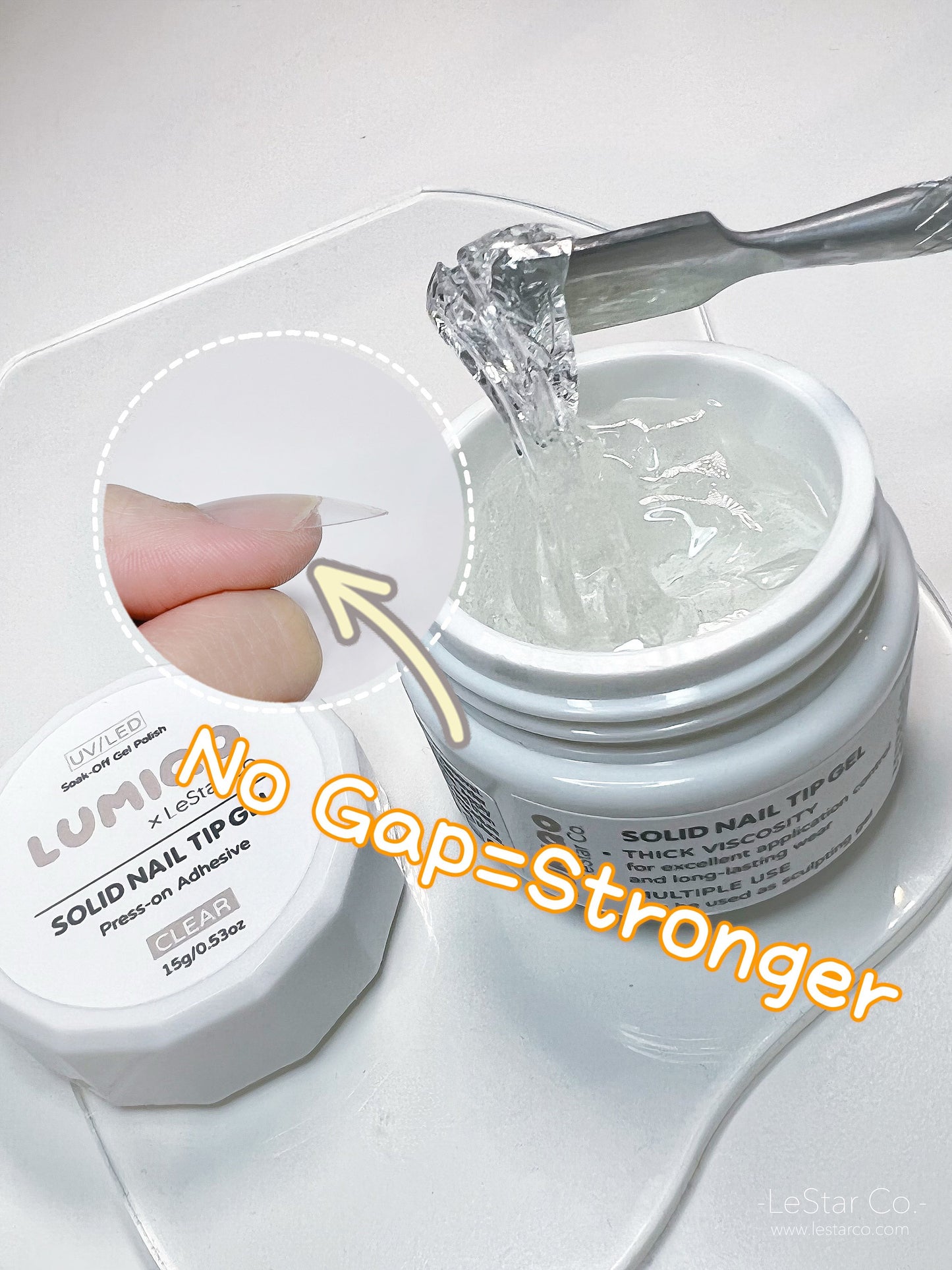 Muli-Use PVC SOLID Soft Gel Tip Press on Adhesive Stong Hold 3D Modeling Sculpting Gel Uv Gels Diy Nail Art Supply