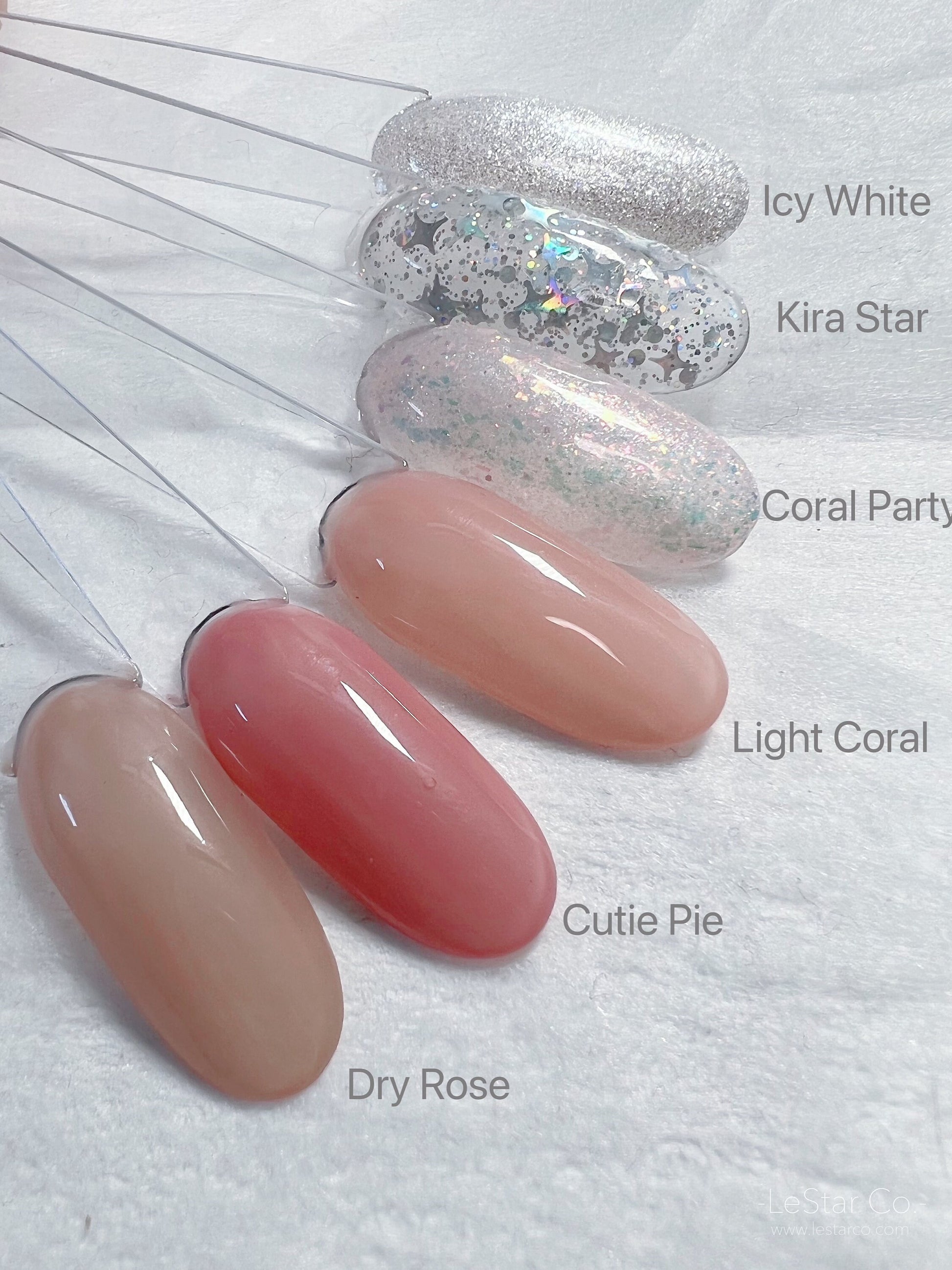 Pillowtalk Collection | Pink Nude Colour Shifting Glitter Gel Polish Ultra Shine Home Nail DIY False Tips Manicure Nail Art Supply By LUMIQO