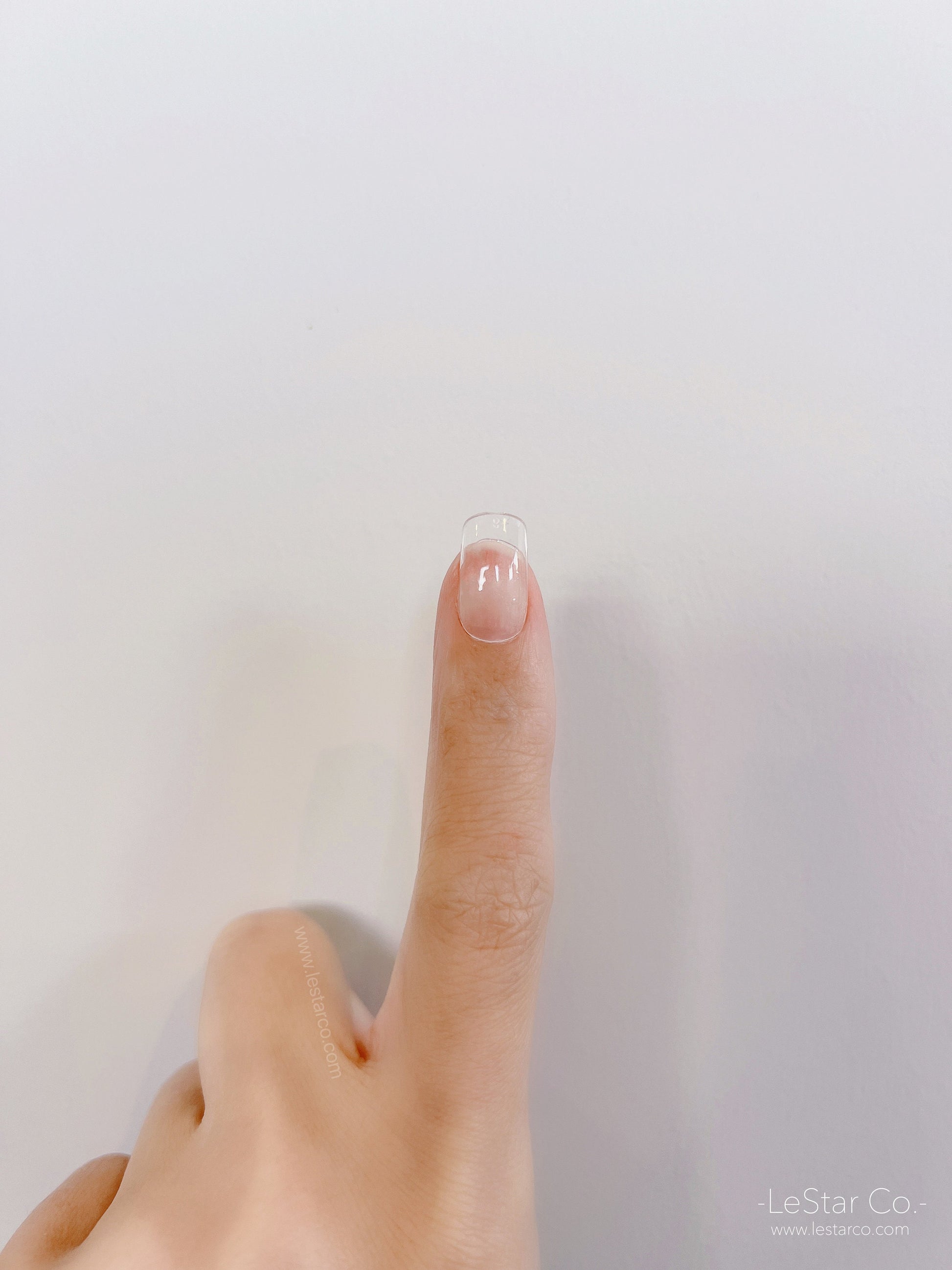 500pcs/10Sizes Medium Square Soft Gel Nail Tip Clear Press on Nail  Full Cover/Half Cover False Nails By LUMIQO DIY Nailart