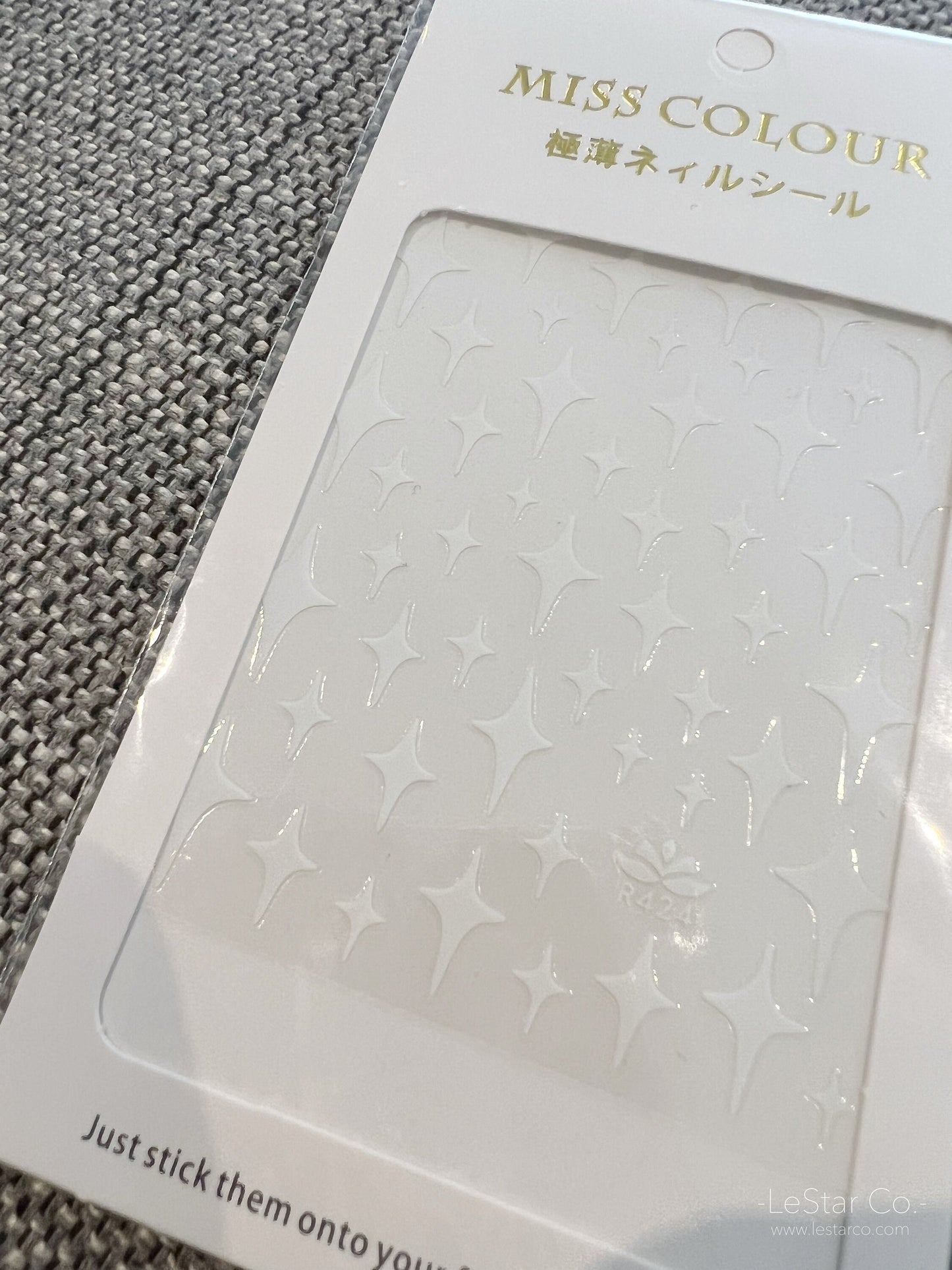 Four-Pointed Stars Nail Art Stickers | Nail Accessories | Self Adhesive Nail Decals | Nail Stickers Decals