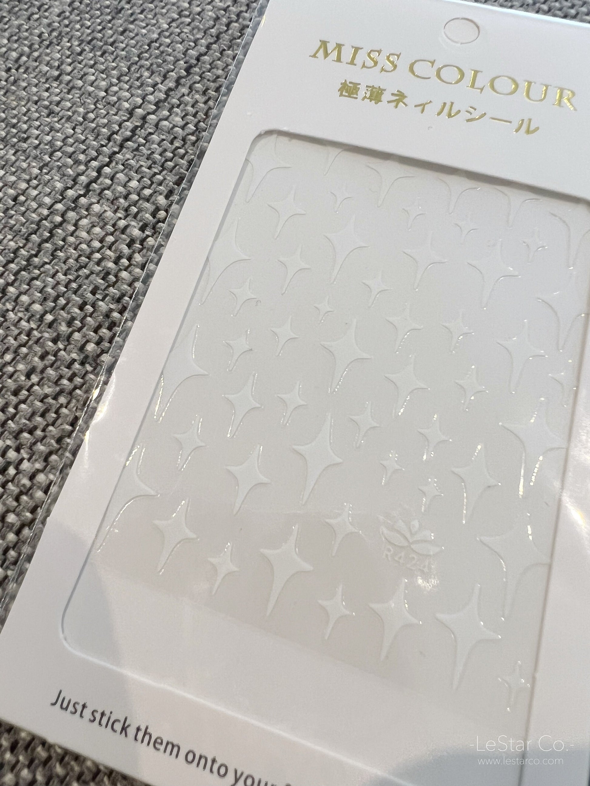Four-Pointed Stars  Nail Art Stickers | Nail Accessories | Self Adhesive Nail Decals | Nail Stickers Decals