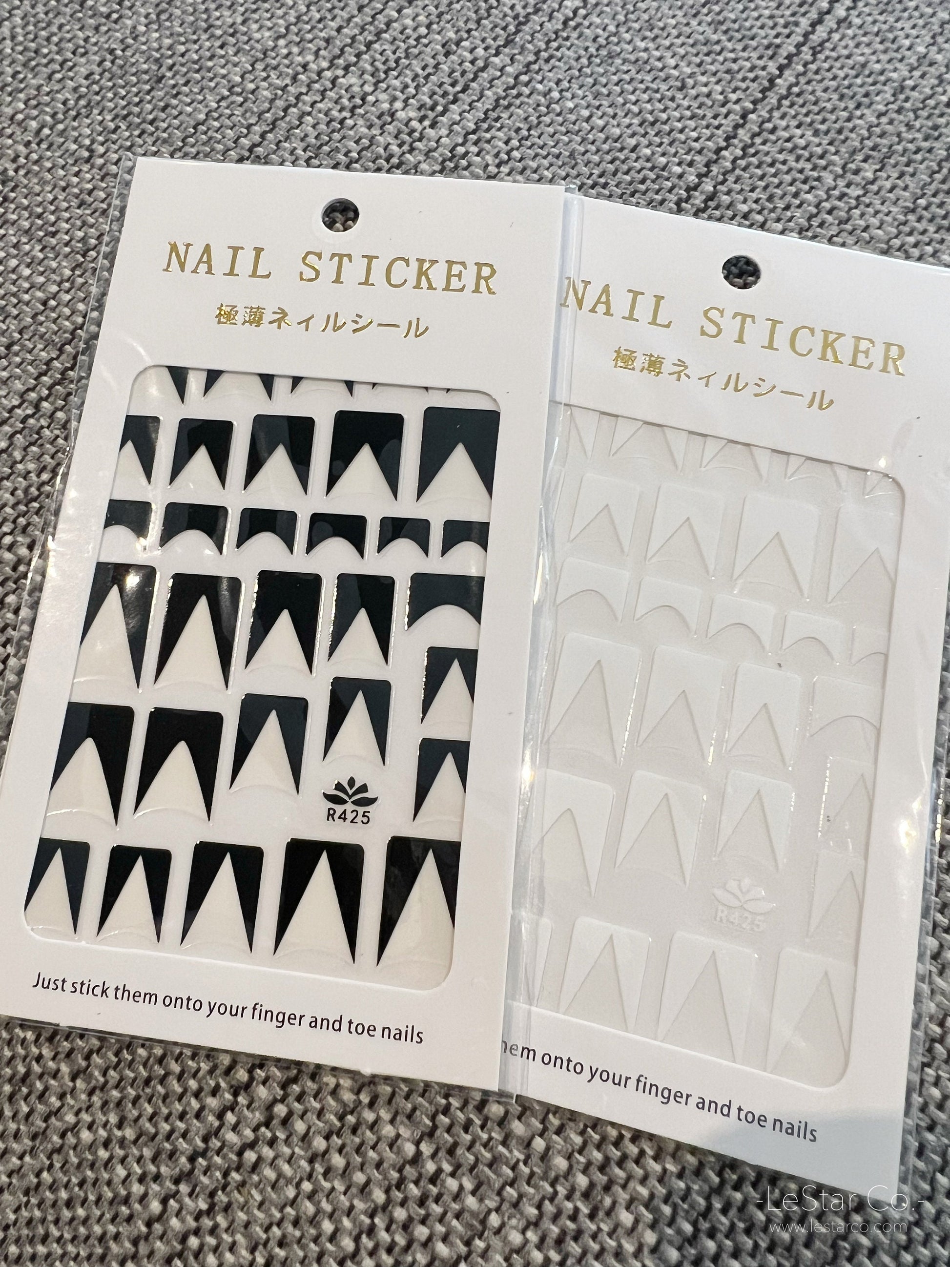 Nail Tip Sticker Nail Art Stickers | Nail Accessories | Self Adhesive Nail Decals | Nail Stickers Decals
