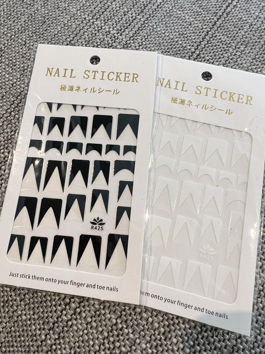 Nail Tip Sticker Nail Art Stickers | Nail Accessories | Self Adhesive Nail Decals | Nail Stickers Decals