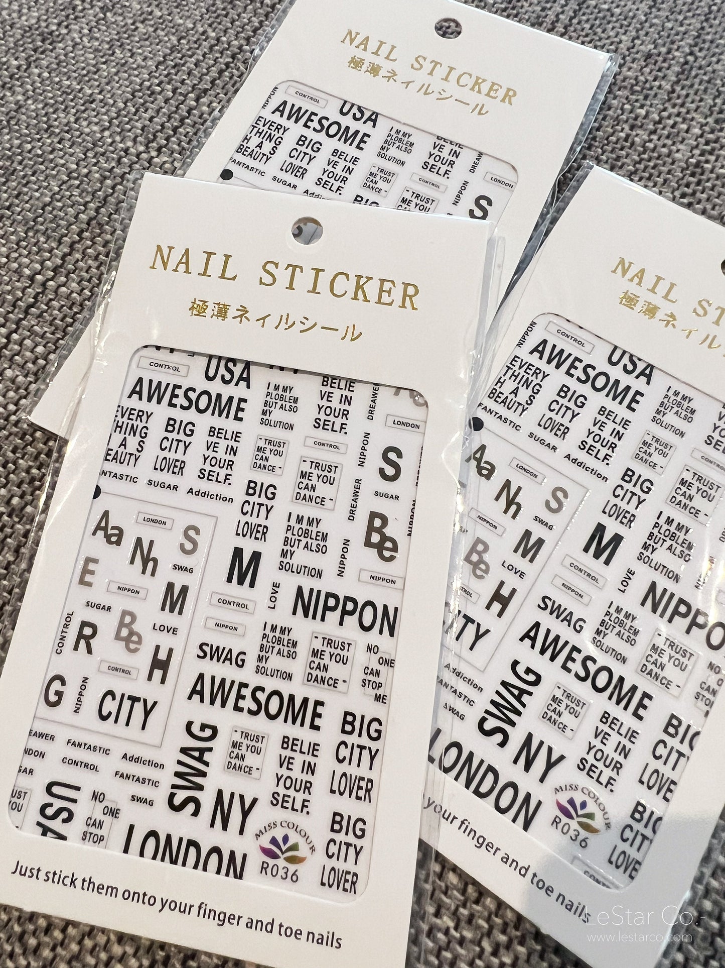 Nail Art Stickers | Nail Accessories | Self Adhesive Nail Decals | Nail Stickers Decals