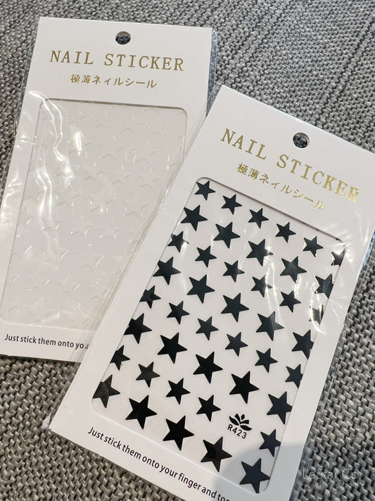 Stars Nail Art Stickers | Nail Accessories | Self Adhesive Nail Decals | Nail Stickers Decals