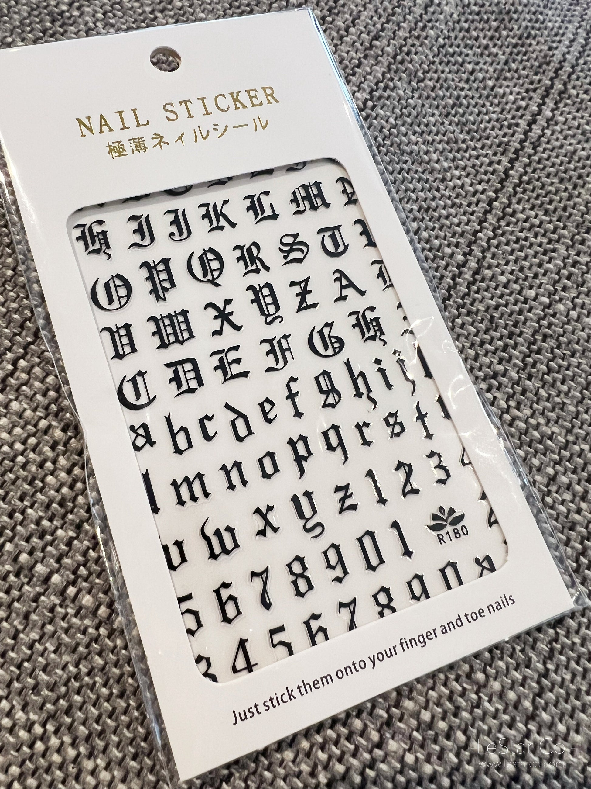 Nail Art Stickers | Nail Accessories | Self Adhesive Nail Decals | Nail Stickers Decals