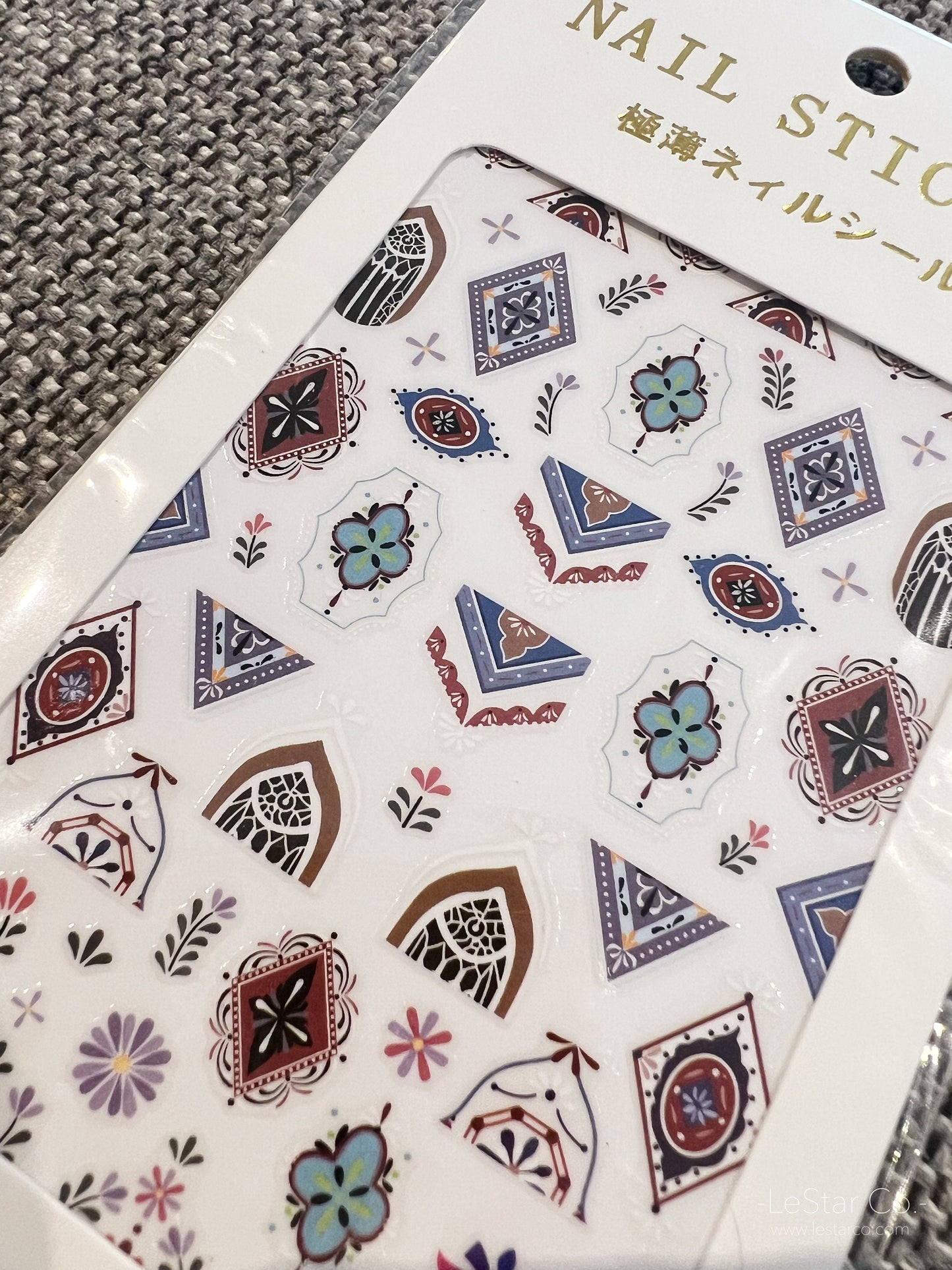 Dry Flower Nail Art Stickers | Nail Accessories | Self Adhesive Nail Decals | Nail Stickers Decals