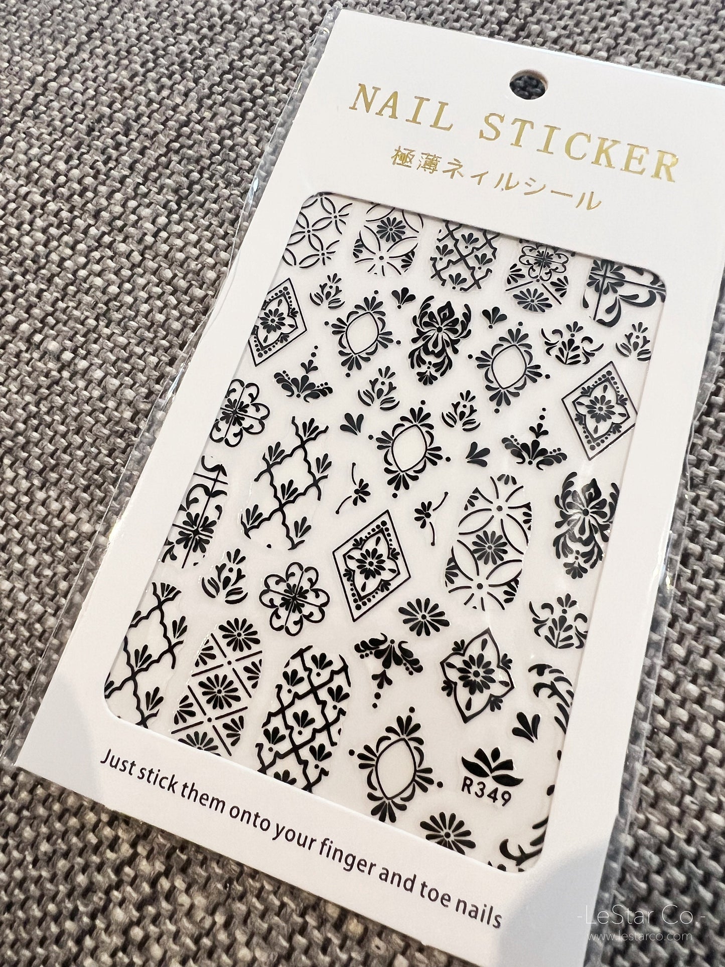 Nail Art Stickers | Nail Accessories | Self Adhesive Nail Decals | Nail Stickers Decals