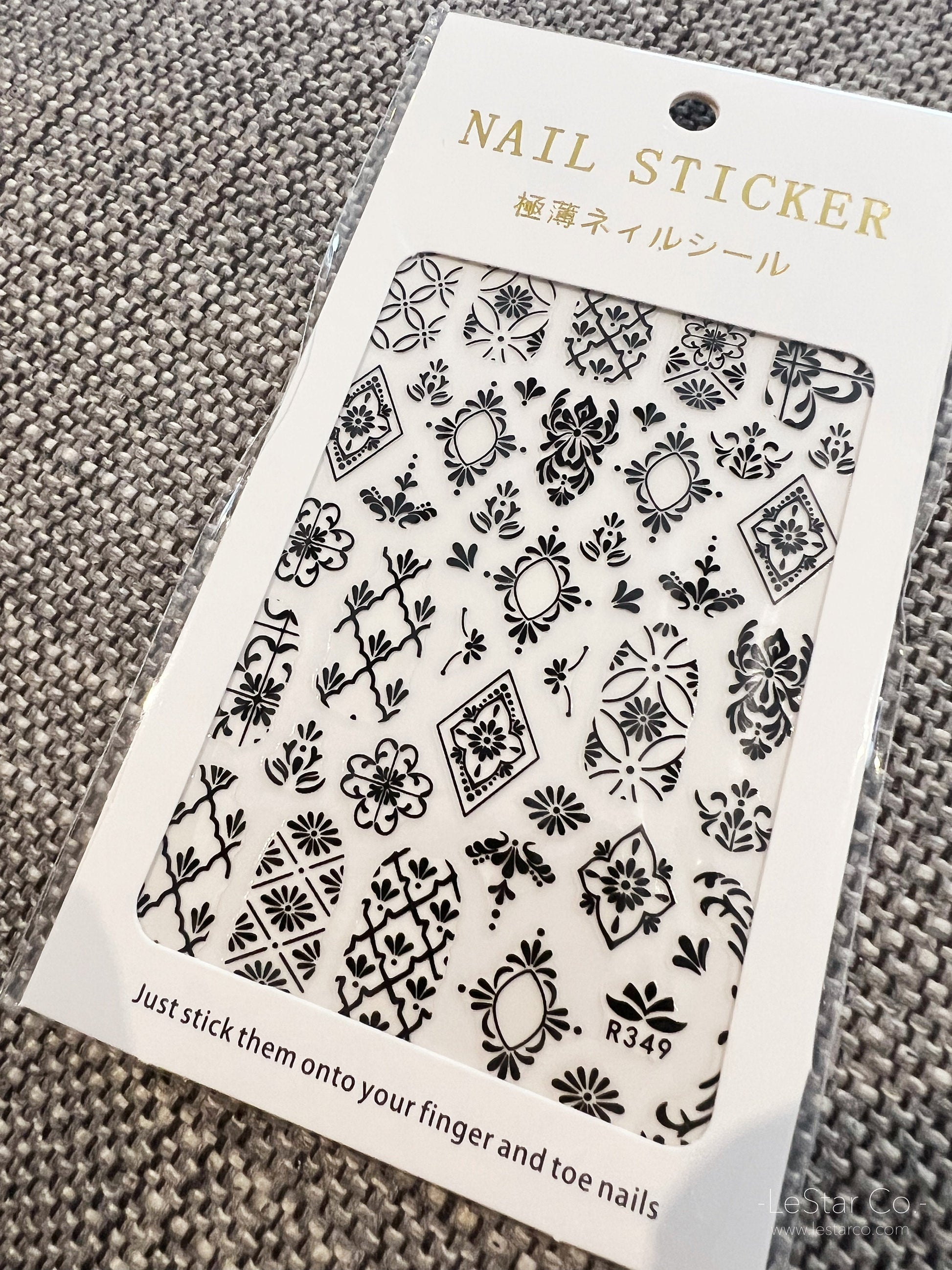 Nail Art Stickers | Nail Accessories | Self Adhesive Nail Decals | Nail Stickers Decals