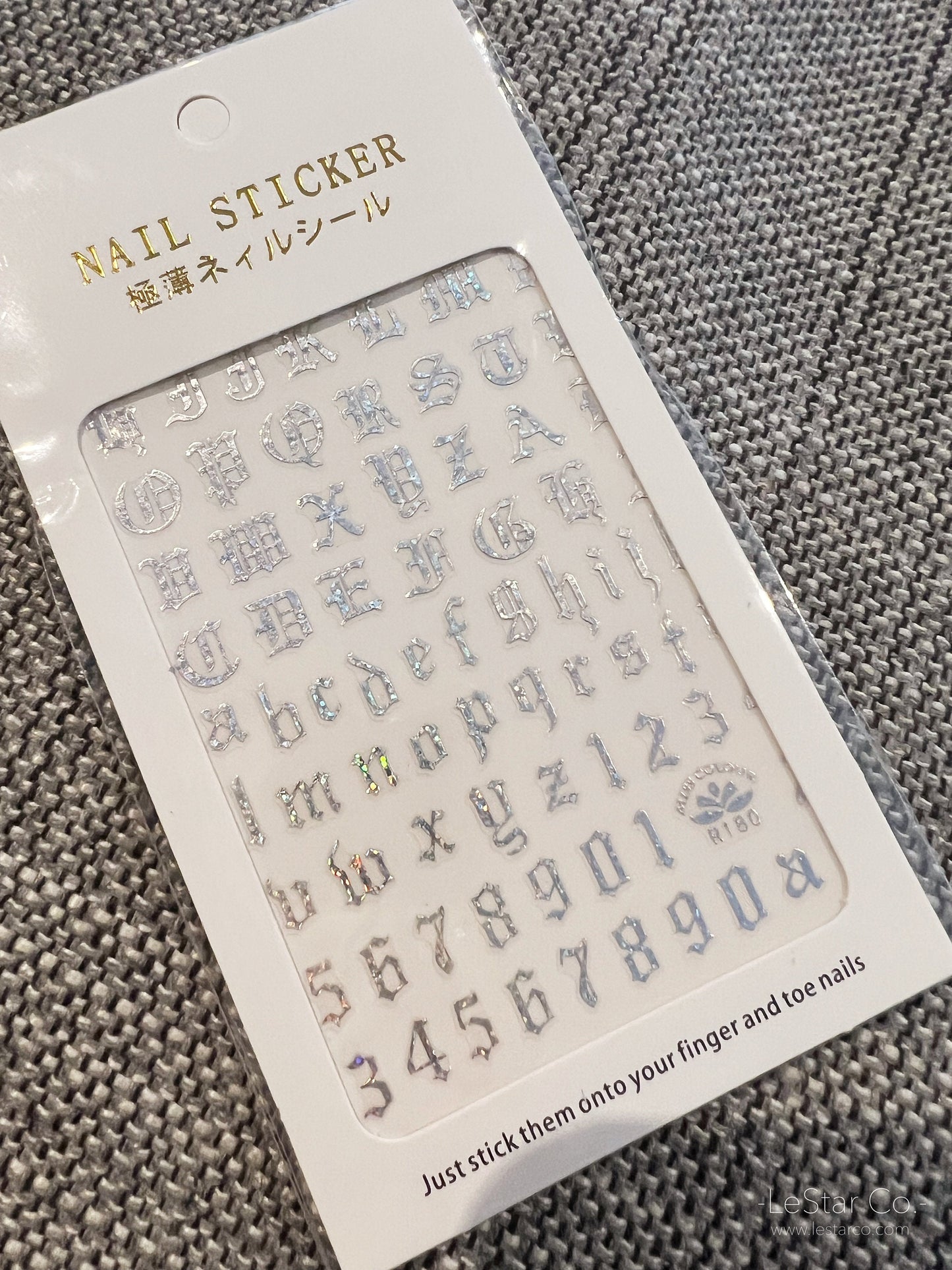 Nail Art Stickers | Nail Accessories | Self Adhesive Nail Decals | Nail Stickers Decals