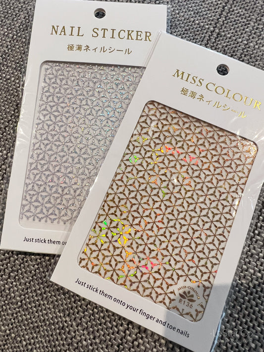 Nail Art Stickers | Nail Accessories | Self Adhesive Nail Decals | Nail Stickers Decals
