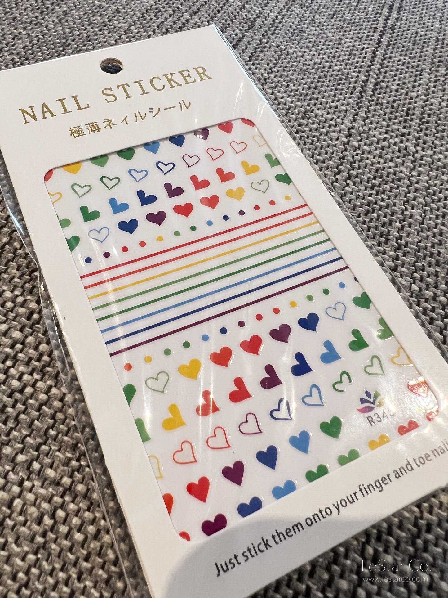 Nail Art Stickers | Nail Accessories | Self Adhesive Nail Decals | Nail Stickers Decals