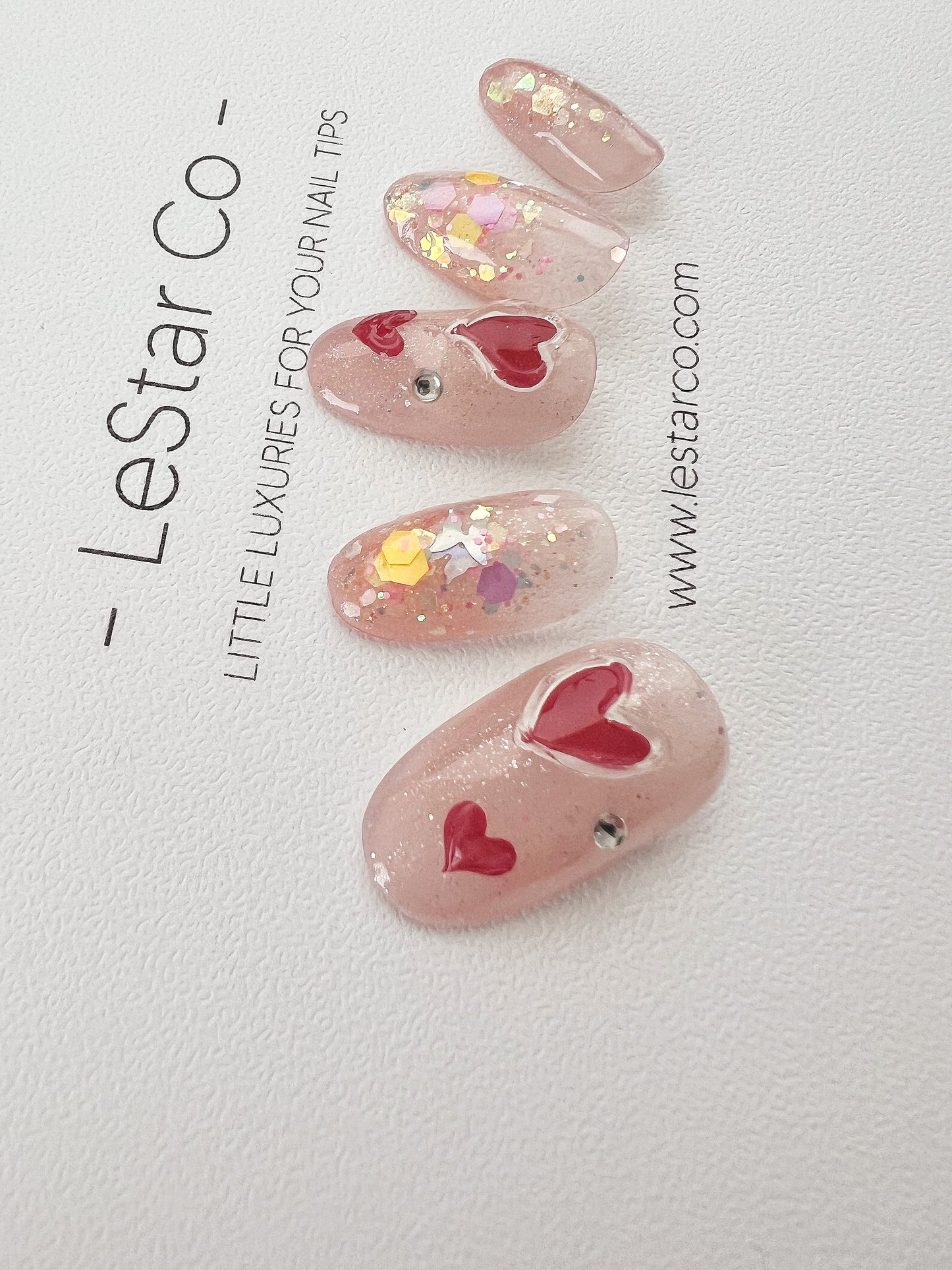 Reusable Play Day | Premium Press on Nails Gel | Fake Nails | Cute Fun Colorful Colorful Gel Nail Artist faux nails 139zz