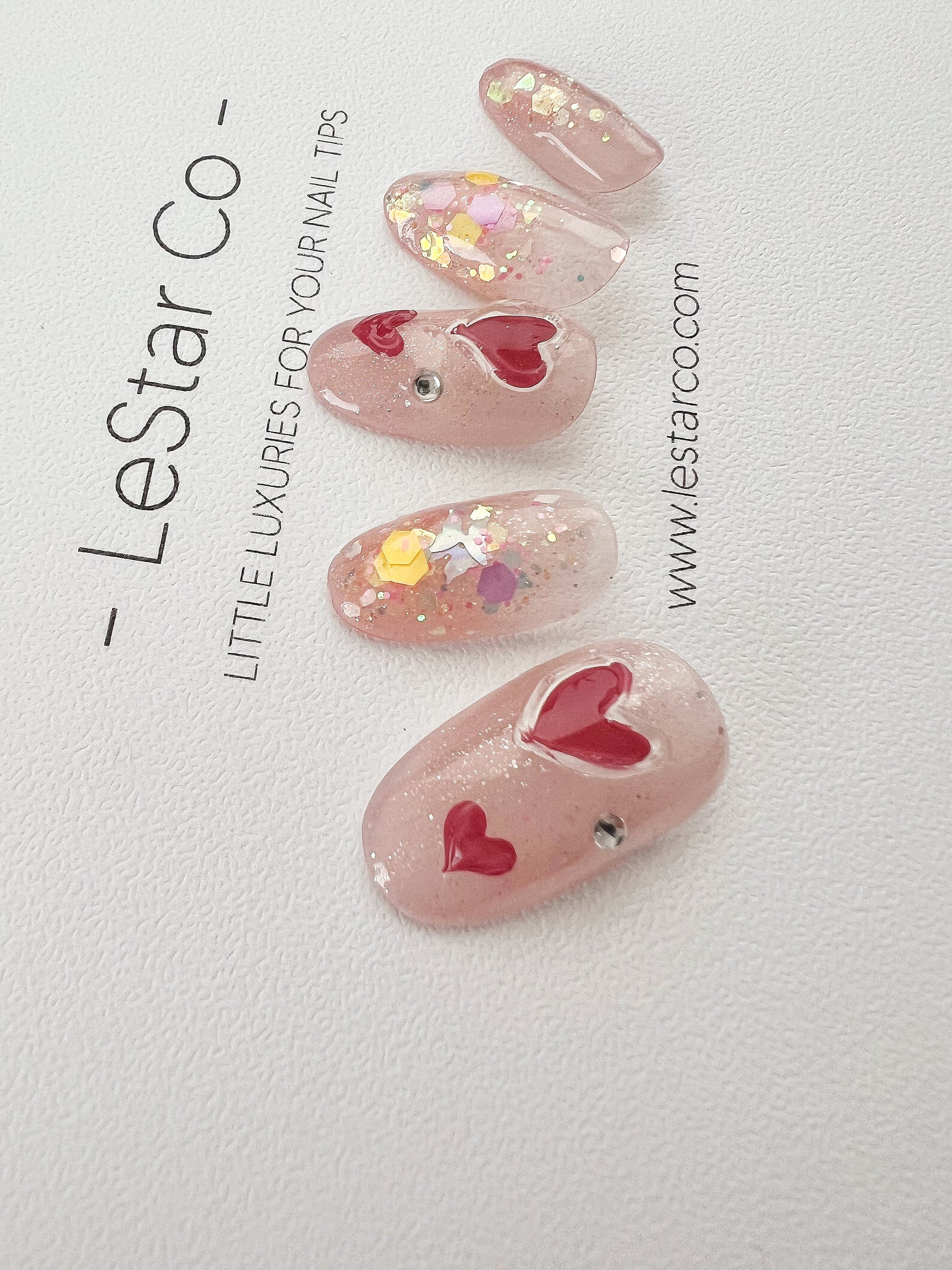 Reusable Play Day | Premium Press on Nails Gel | Fake Nails | Cute Fun Colorful Colorful Gel Nail Artist faux nails 139zz