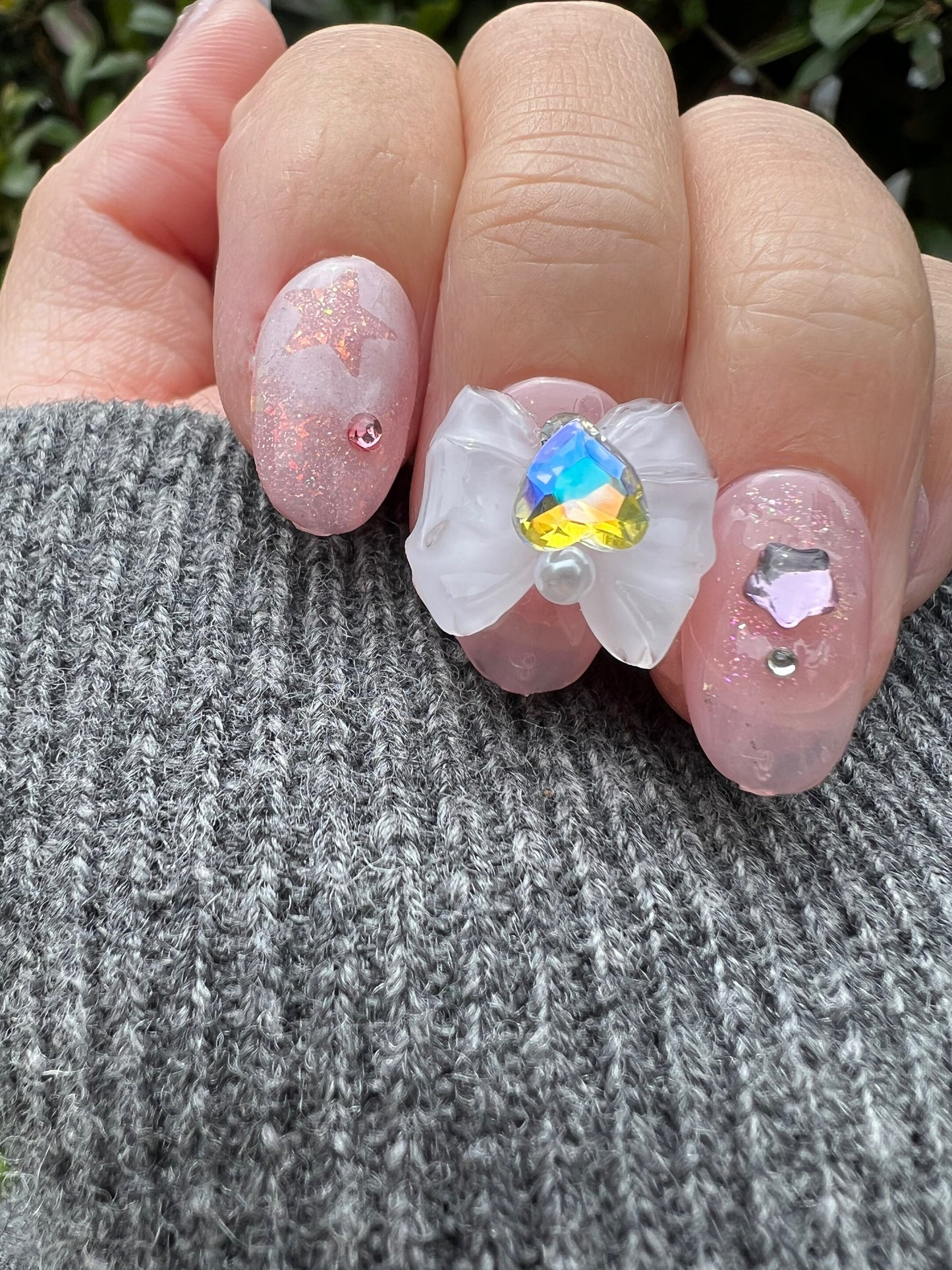 Reusable Sailor Moon Inspired Vol V | Premium Press on Nails Gel | Fake Nails | Cute Fun Colorful Gel Nail False faux nails 165zz