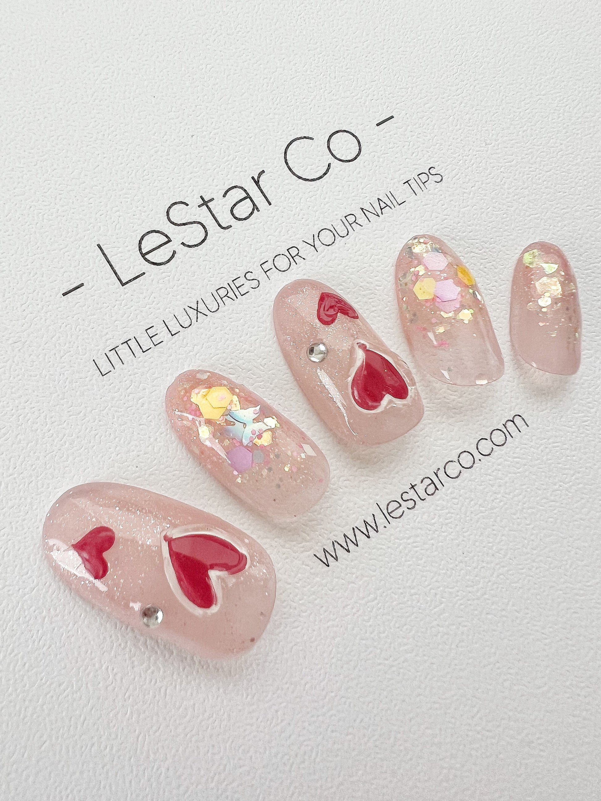 Reusable Play Day | Premium Press on Nails Gel | Fake Nails | Cute Fun Colorful Colorful Gel Nail Artist faux nails 139zz