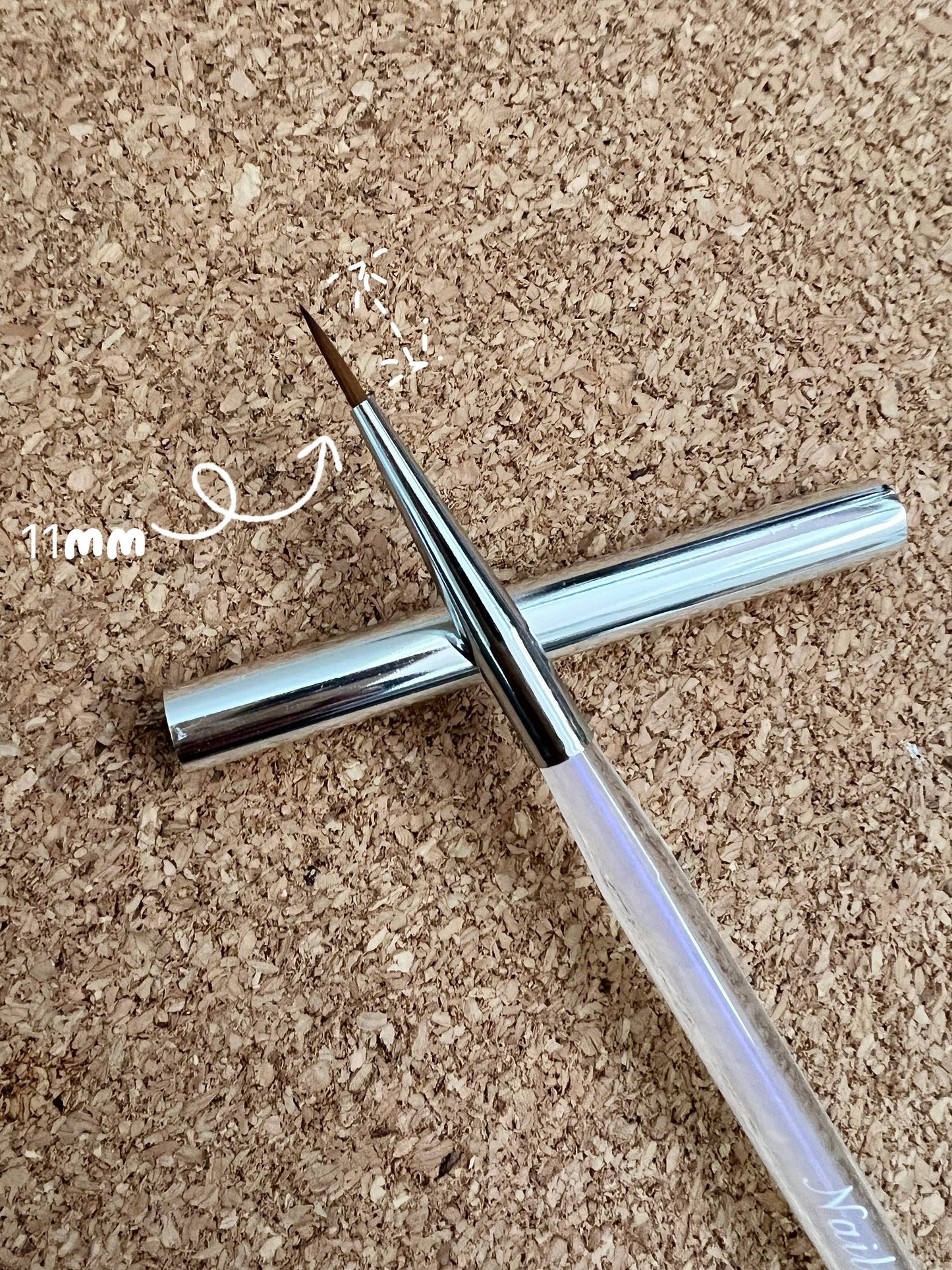Premium Nail Brush/Drawing Brush/UV Gel Apply Pen/ Nylon Hair Detailing Striping Nail Art, Painting Liner Brushes, 3D Flower Petal B-103