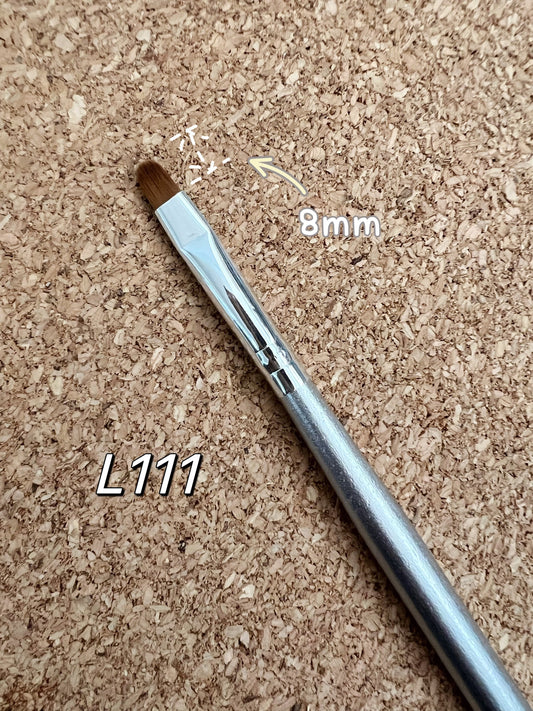 Premium Nail Brush/General Use  Brush/UV Gel Apply Pen/ Nylon Hair Detailing Striping Nail Art, Painting Liner Brushes, 3D Flower Petal L111