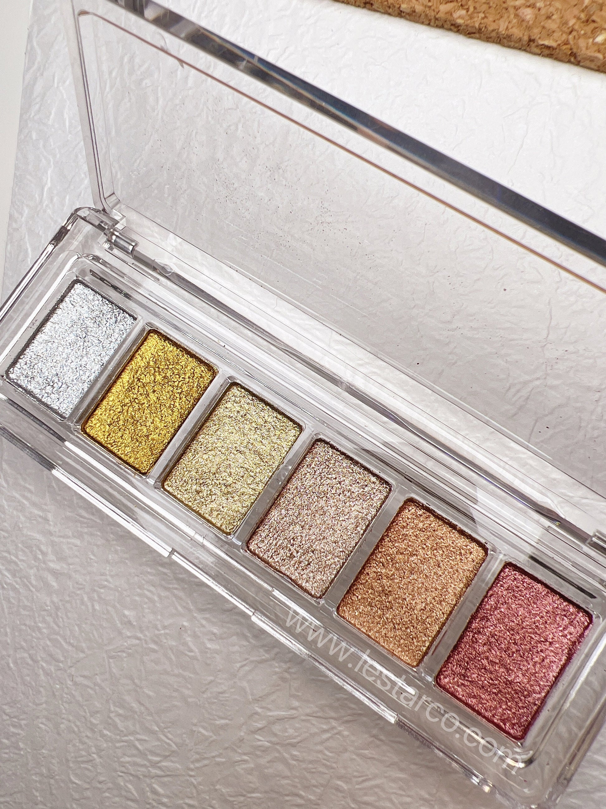 Silver Gold Rose Gold Champagne | Chrome Mirror Powder Palette | Aurora Polar light Mermaid Effect Powder |Holographic Nail Art Supply