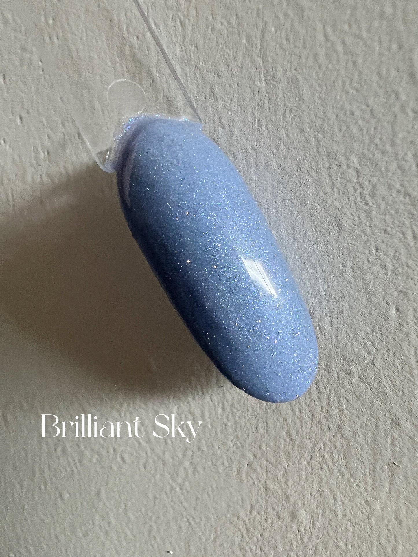 Brilliant Sky | Blue colour Shifting Glitter Gel Polish Ultra Shine Home Nail DIY False Tips Manicure Nail Art Supply By LUMIQO