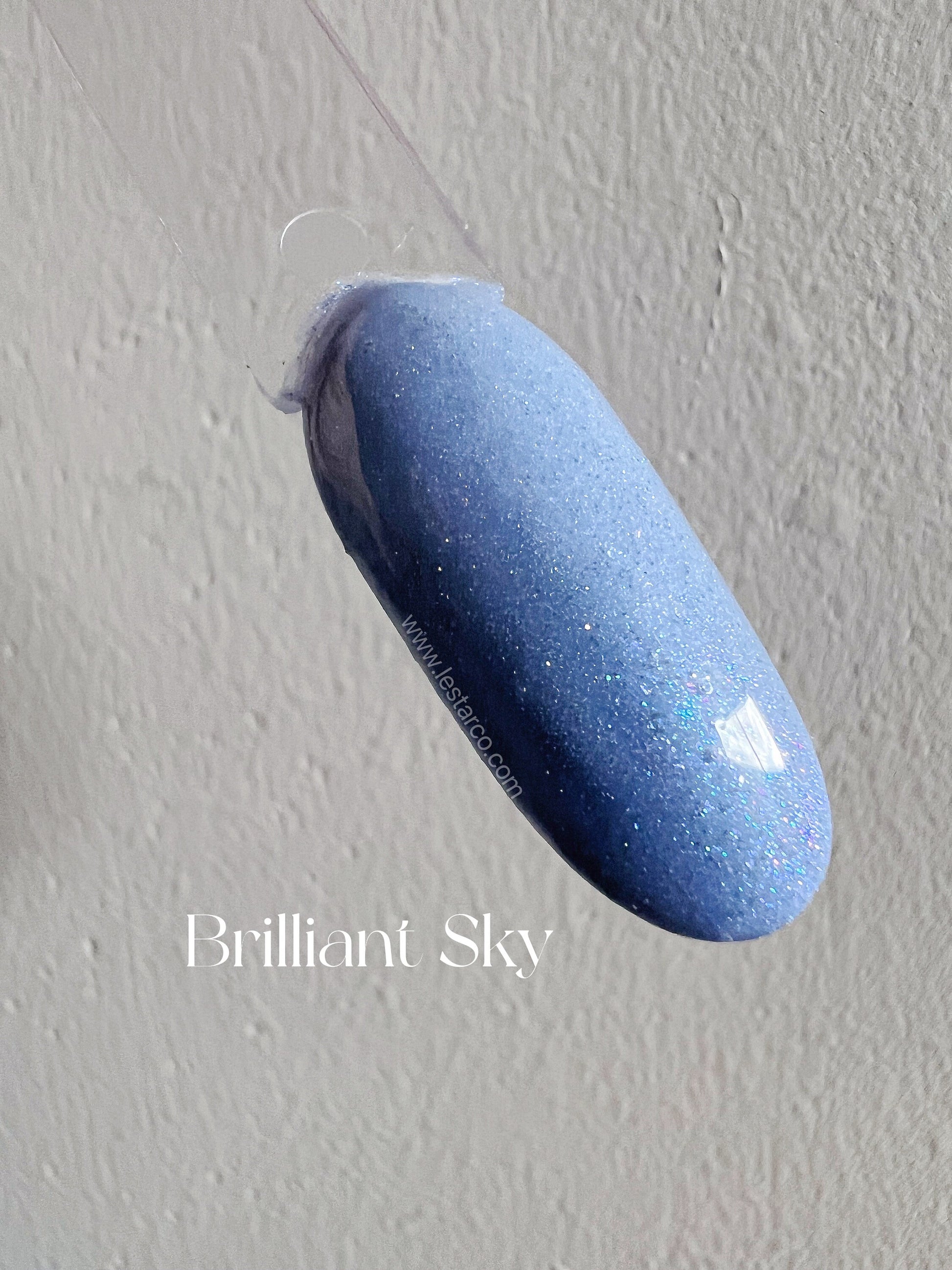 Brilliant Sky | Blue colour Shifting Glitter Gel Polish Ultra Shine Home Nail DIY False Tips Manicure Nail Art Supply By LUMIQO