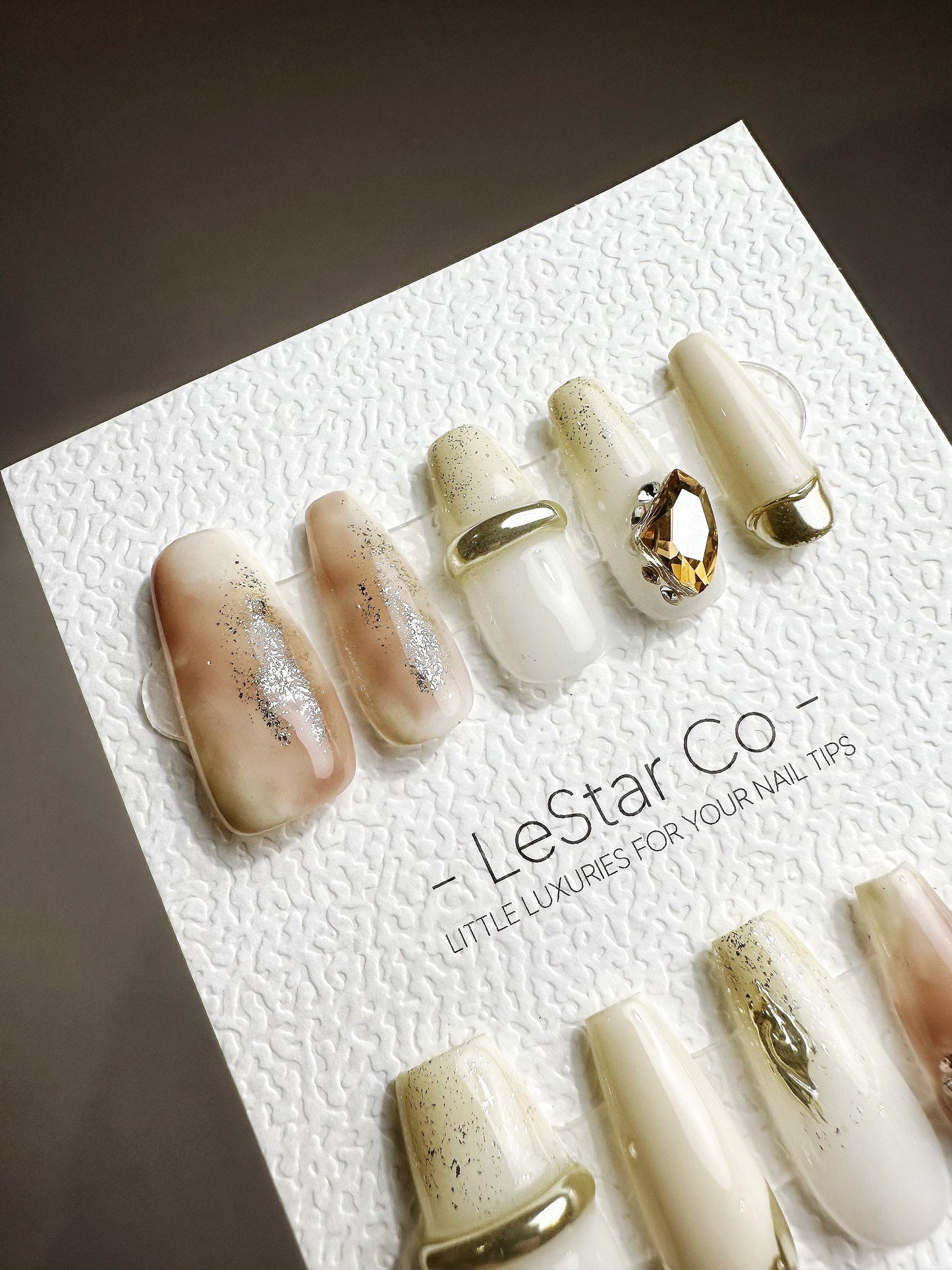 Reusable Our Love | Premium Press on Nails Gel | Fake Nails | Cute Fun Colorful Gel Nail Artist faux nails TS393