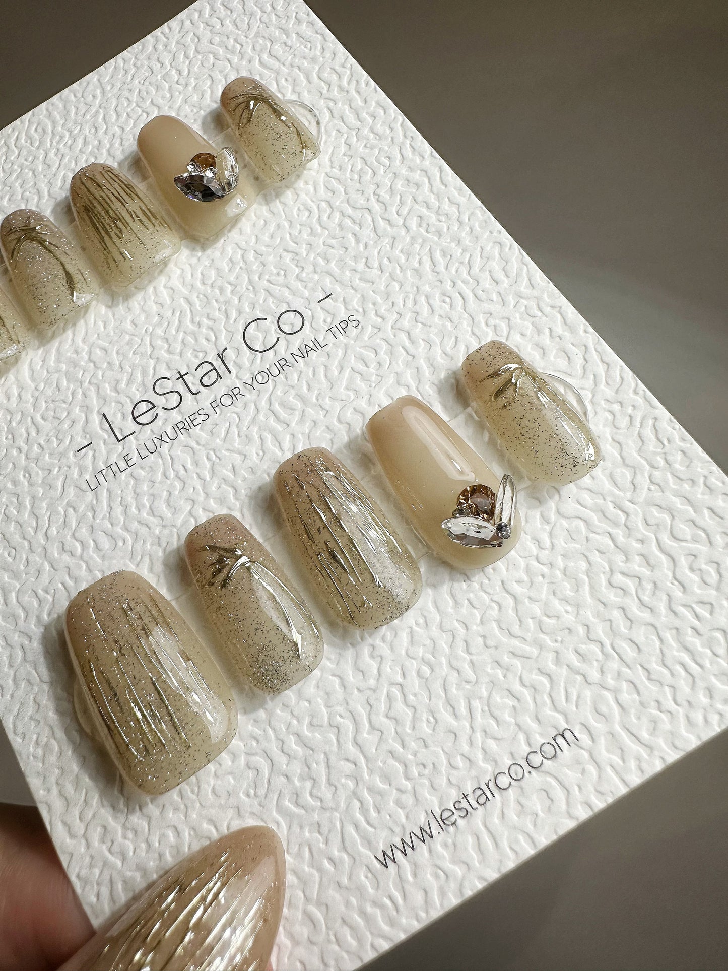 Reusable Ready to Fly| Premium Press on Nails Gel | Fake Nails | Cute Fun Colorful Gel Nail Artist faux nails TS394