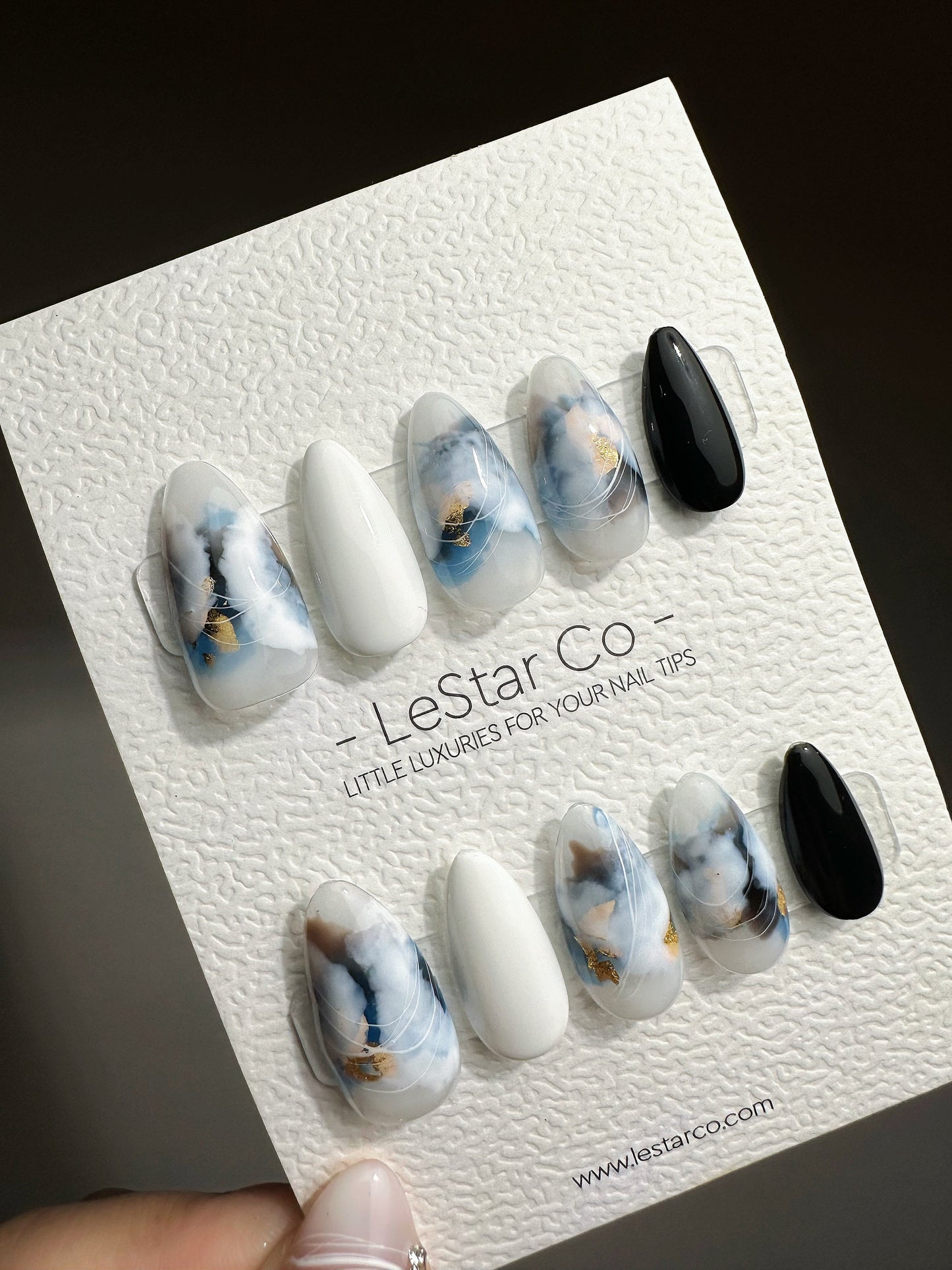 Reusable Cosmic Swirls Nebulae in the Universe | Nails Premium Press on Nails Gel Manicure | Fake Nails | Handmade | faux nails TS430