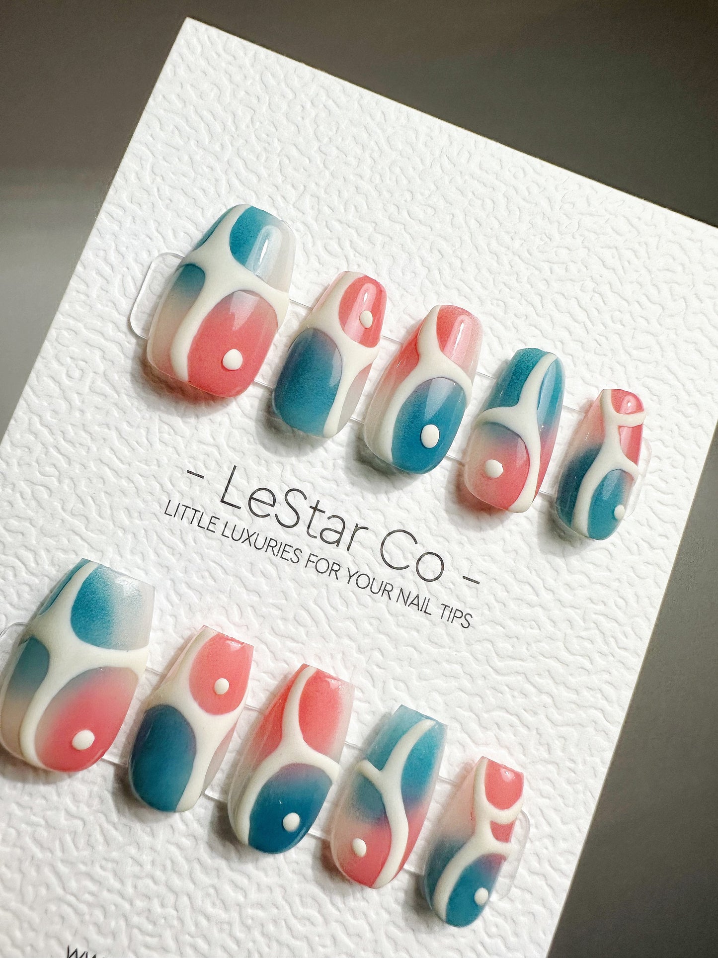 Reusable Cosmic Confetti | Premium Press on Nails Gel | Fake Nails | Cute Fun Colorful Gel Nail Artist faux nails QN442
