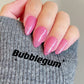 Bubblegum | Sheer Jelly Pink | Ultra Shine Long Lasting Brush on UV Gels Home Nail DIY False Tips Manicure Nail Art Supply