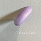 Candy Cube Gel Polish | Lavender w/Red Shimmer | Ultra Shine Long Lasting Brush on UV Gels Home Nail DIY False Tips Manicure Nail Art Supply