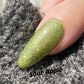 Sour Apple | Holographic Glitter | Ultra Shine Long Lasting Brush on UV Gels Home Nail DIY False Tips Manicure Nail Art Supply