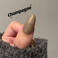 Champagne | Holographic Glitter | Ultra Shine Long Lasting Brush on UV Gels Home Nail DIY False Tips Manicure Nail Art Supply