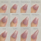 Reusable Roll The Dice | Premium Press on Nails Gel | Fake Nails | Cute Fun Colorful Gel Nail Artist faux nails ML606