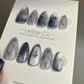 Reusable Any Time Now | Premium Press on Nails Gel | Fake Nails | Cute Fun Colorful Gel Nail Artist faux nails TMR400