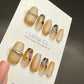 Reusable TMR505 | Premium Press on Nails Gel | Fake Nails | Cute Fun Colorful Gel Nail Artist faux nails TMR506