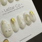 Reusable Last Friday Night | Premium Press on Nails Gel | Fake Nails | Cute Fun Colorful Gel Nail Artist faux nails BB563