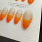 Reusable Never Know | Premium Press on Nails Gel | Fake Nails | Cute Fun Colorful Gel Nail Artist faux nails YR572