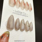 Reusable Fall Asleep | Premium Press on Nails Gel | Fake Nails | Cute Fun Colorful Gel Nail faux nails QN634