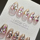 EOFY Reusable Celestial Glow | Premium Press on Nails Gel | Fake Nails | Cute Fun Colorful Gel Nail Artist faux nails ML654